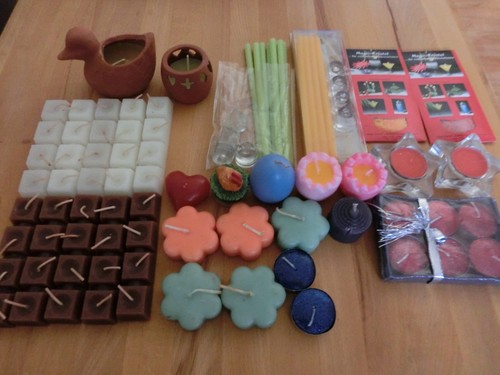 Kerzenpaket schwimmkerzen - kerzenpaket,