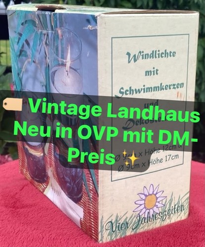 Windlicht schwimmkerzen set - windlicht,