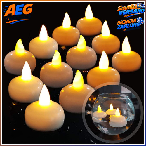 Led schwimmkerzen flammenlos - led,