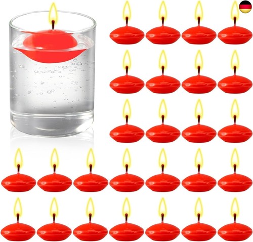 Rot schwimmkerzen stück - rot,