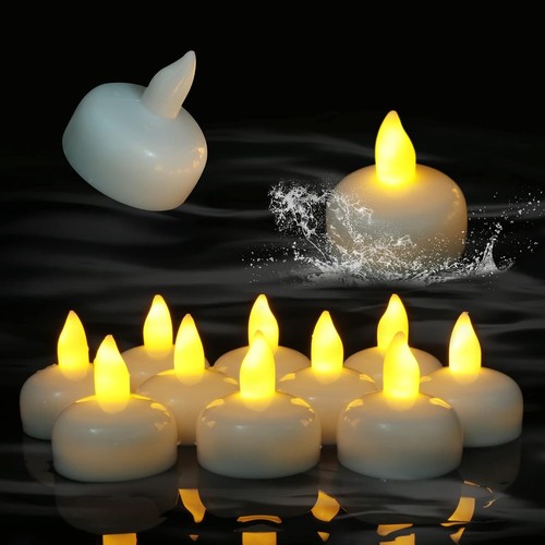 Led schwimmkerzen kunststoff - led,