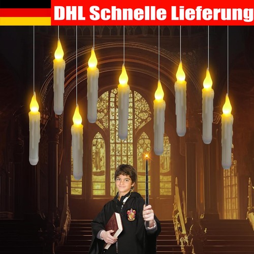 12stk led schwebende kerzen - led,